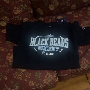 Champion Navy Blue Maine Black Bears Hockey Tee